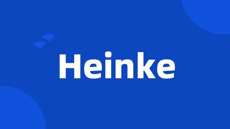 Heinke