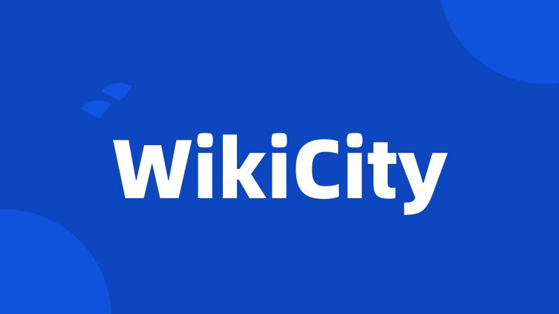 WikiCity