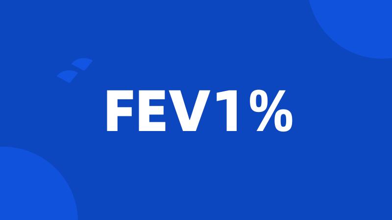 FEV1%