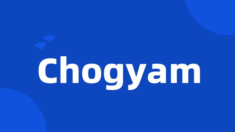 Chogyam