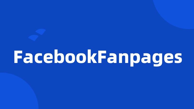 FacebookFanpages