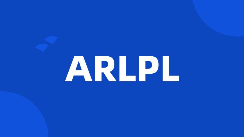 ARLPL