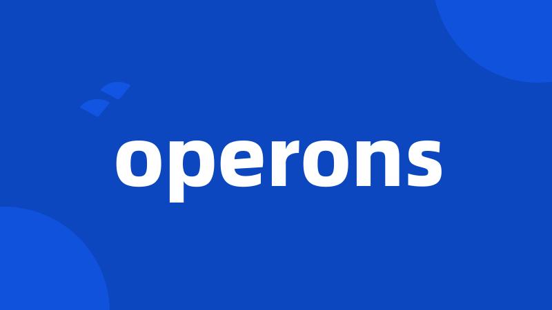 operons