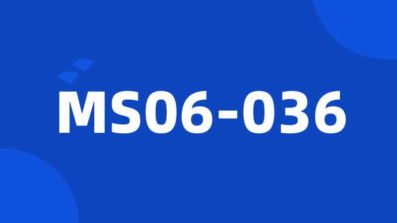 MS06-036