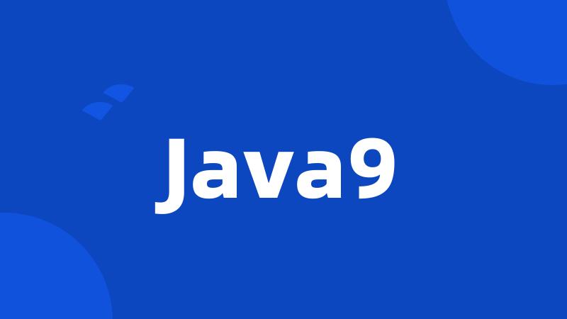 Java9