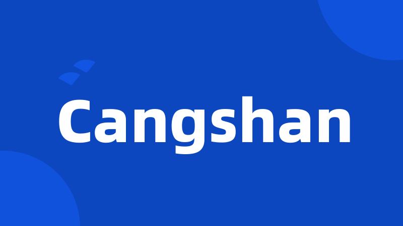 Cangshan