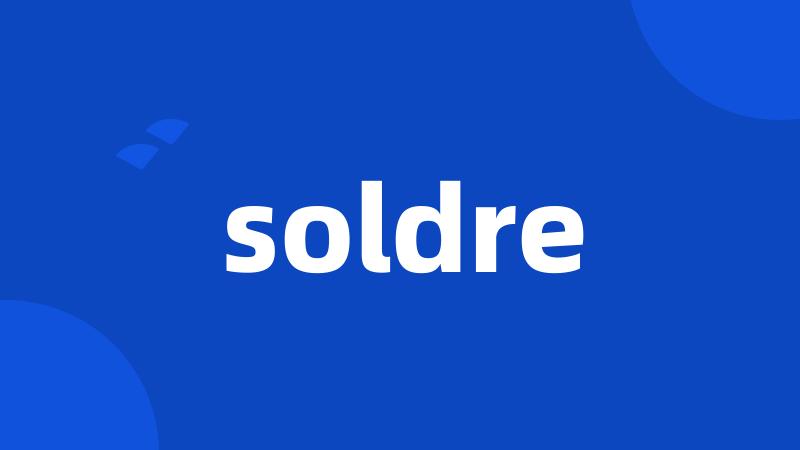 soldre