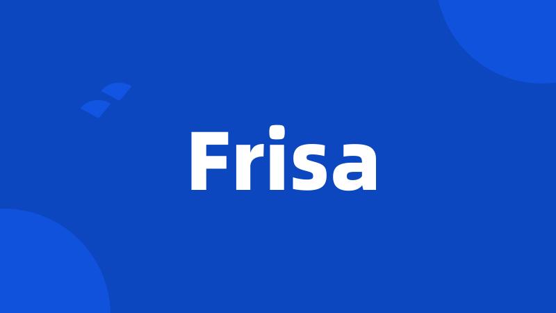 Frisa