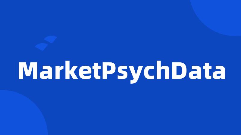 MarketPsychData