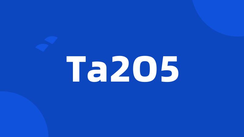 Ta2O5