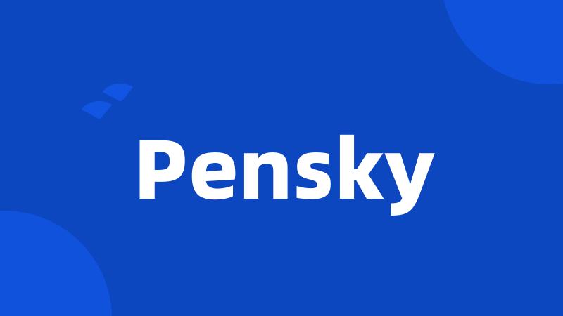 Pensky