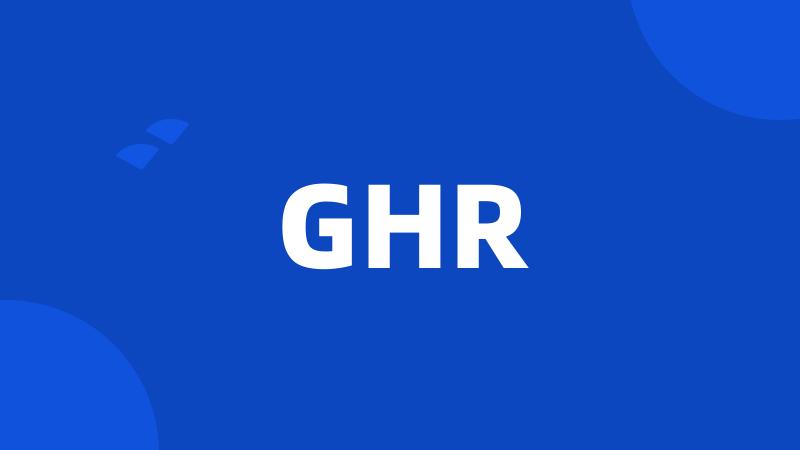 GHR