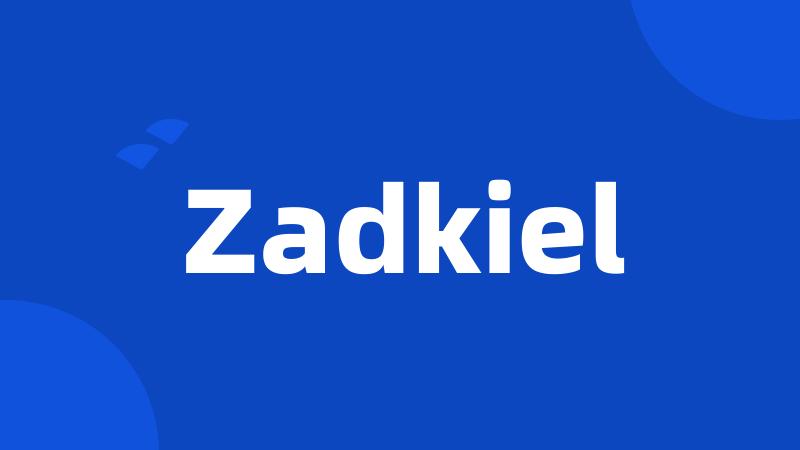 Zadkiel