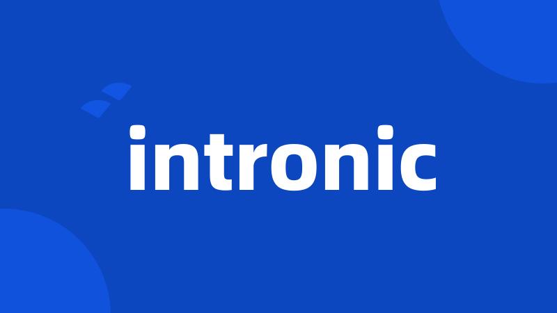 intronic