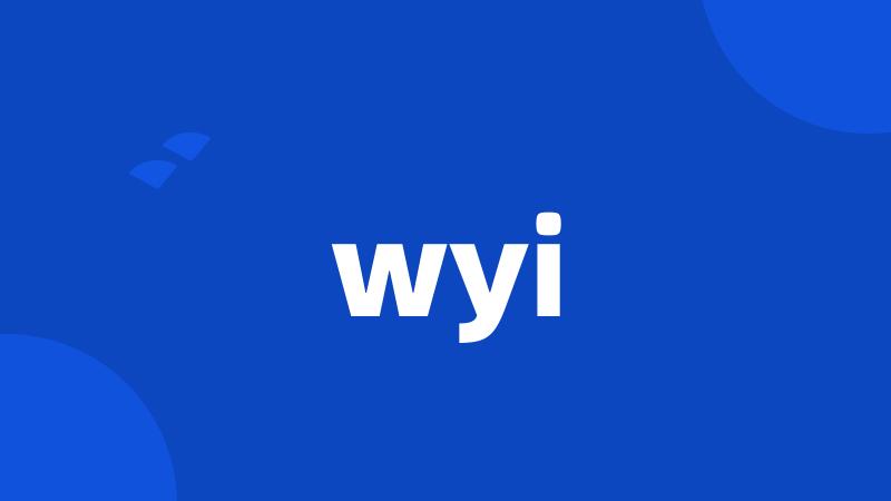 wyi