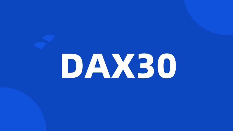 DAX30