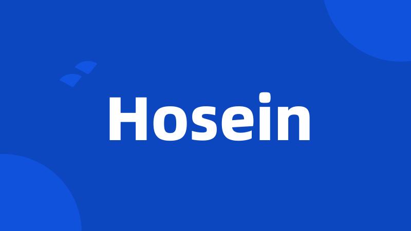 Hosein
