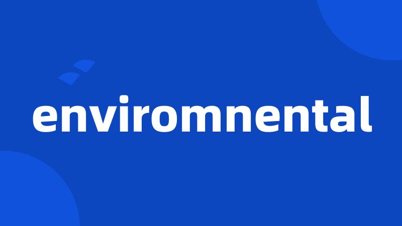 enviromnental