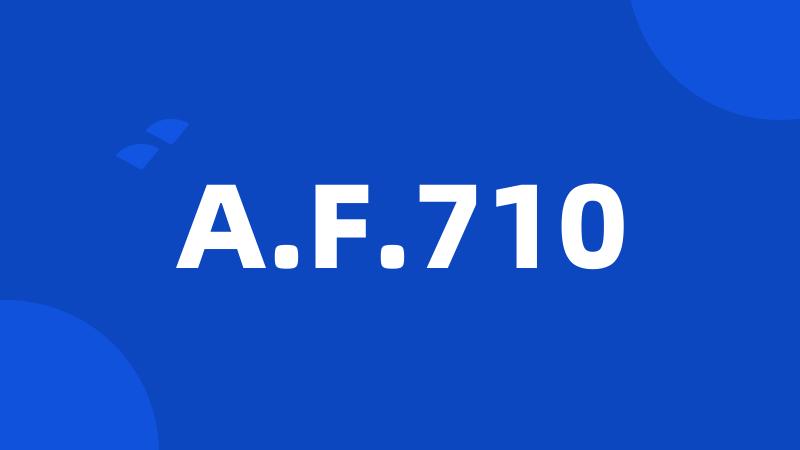 A.F.710