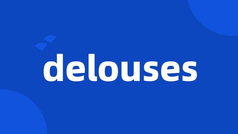 delouses