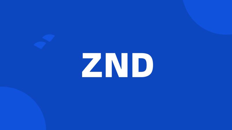 ZND