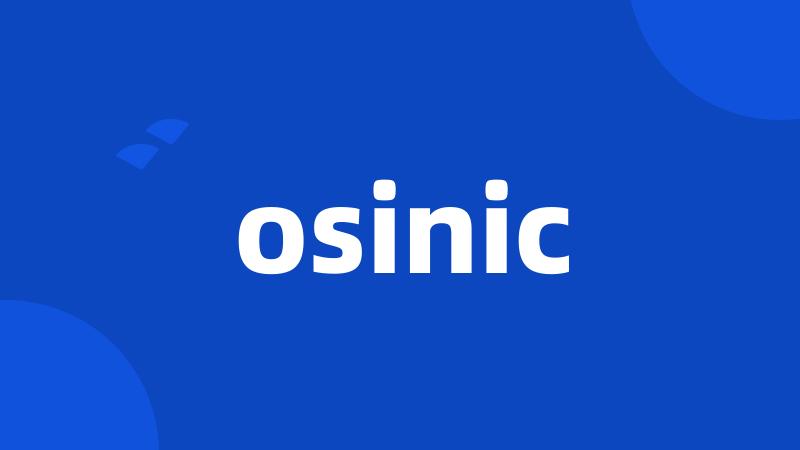 osinic