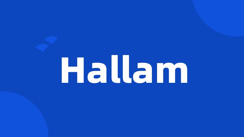 Hallam