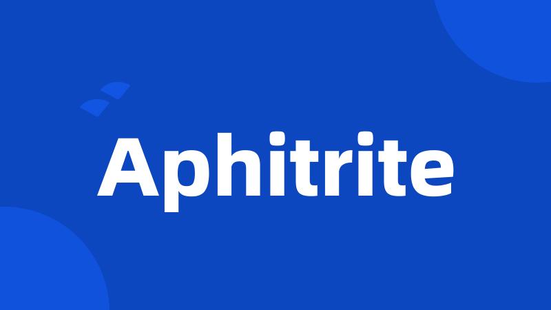 Aphitrite