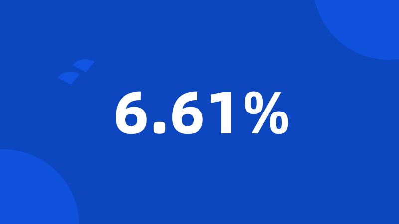 6.61%