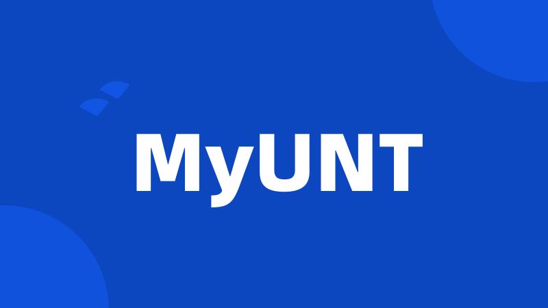 MyUNT