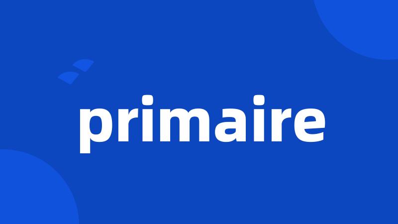 primaire