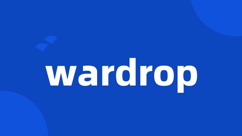 wardrop