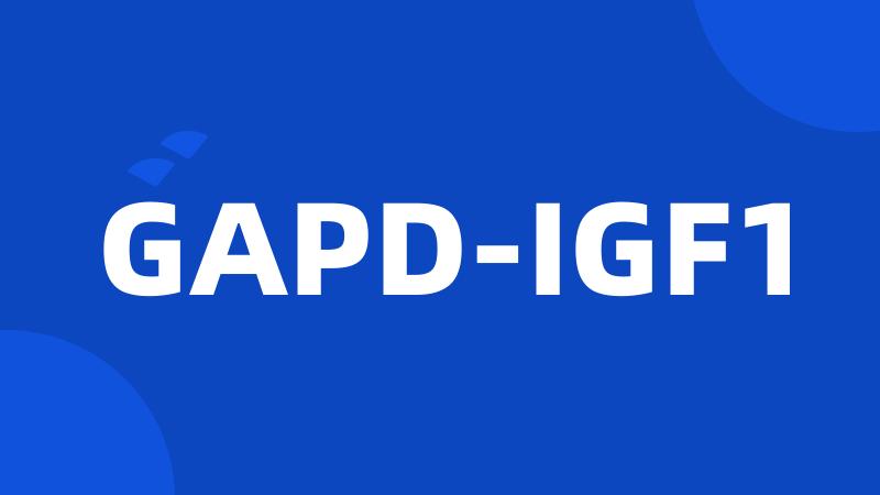 GAPD-IGF1