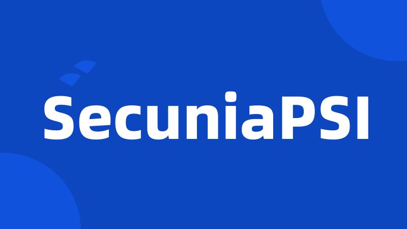 SecuniaPSI