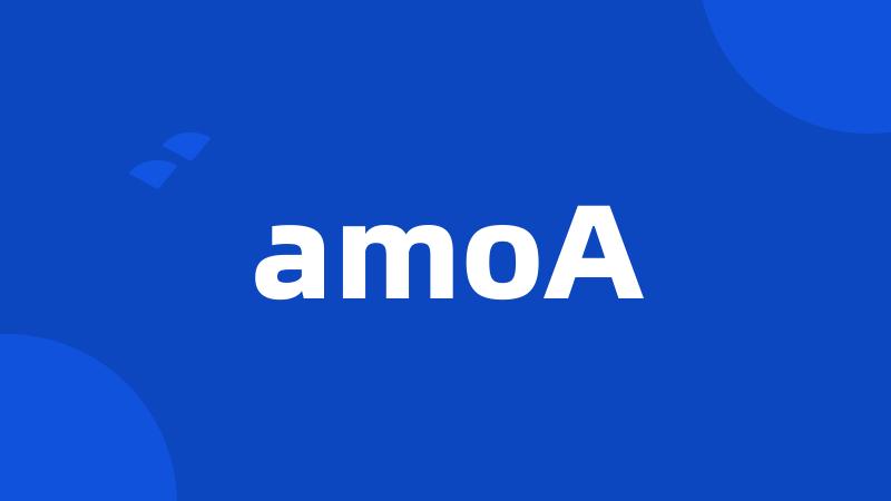 amoA