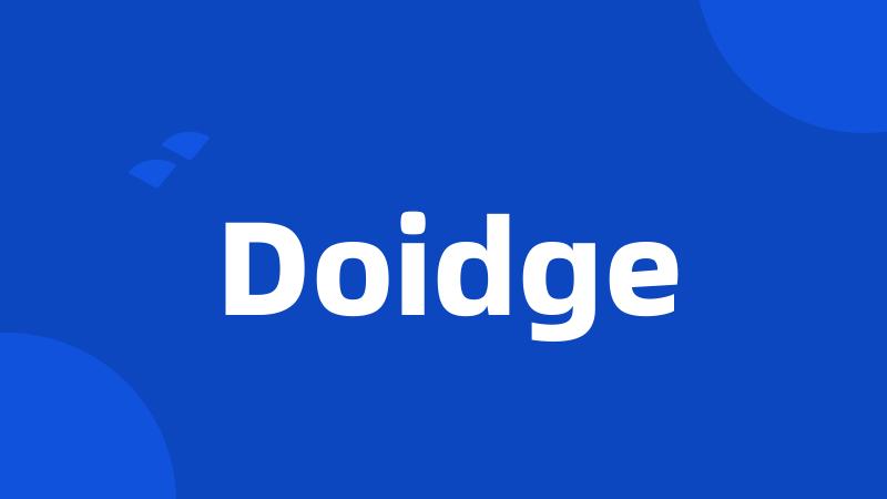 Doidge