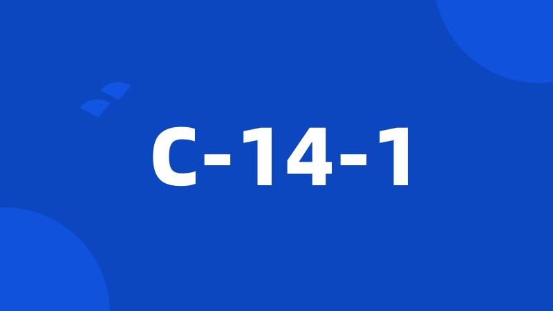 C-14-1
