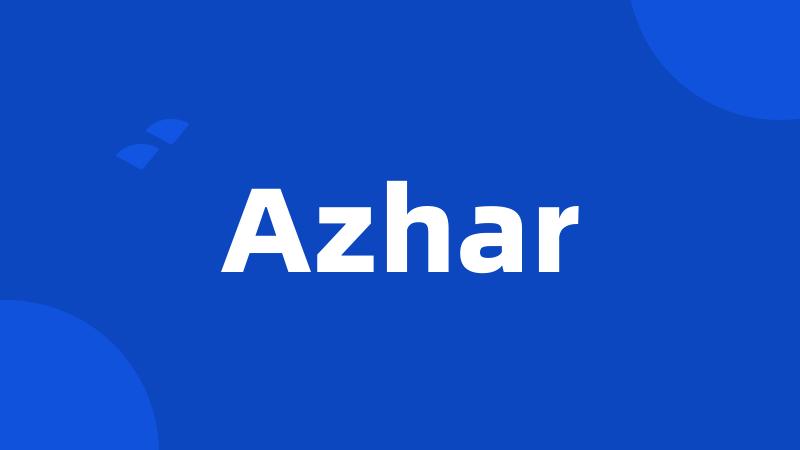 Azhar