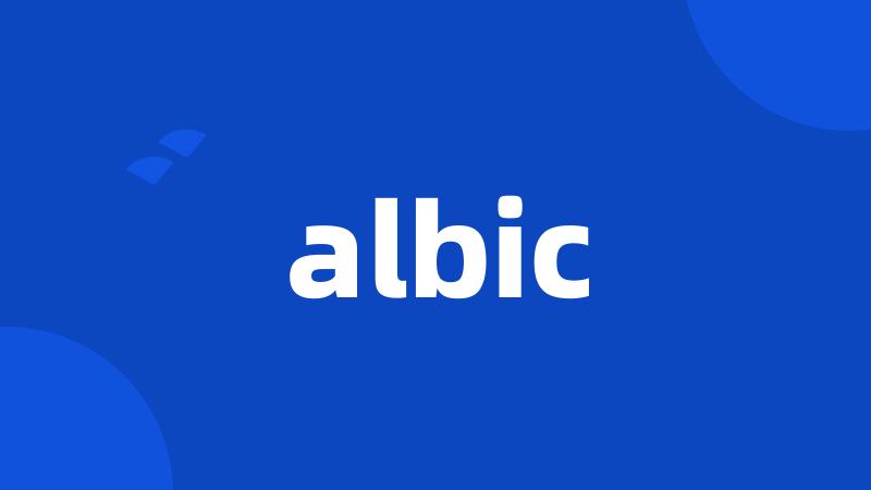 albic