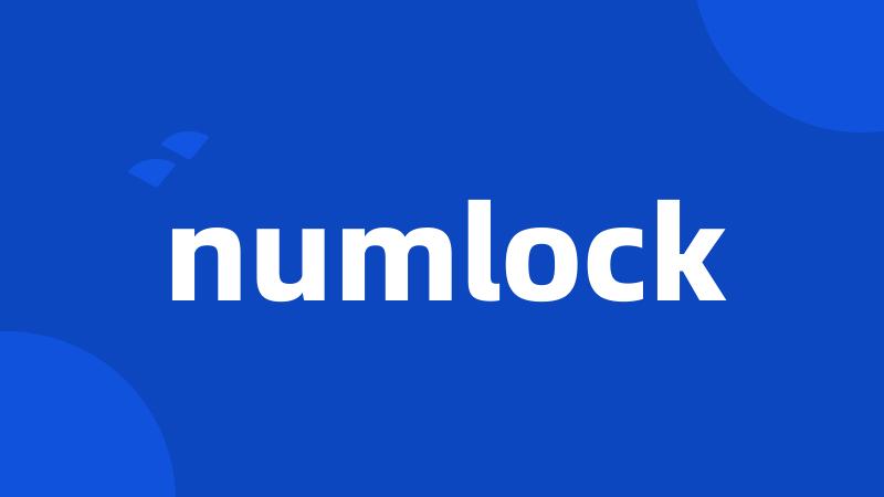 numlock