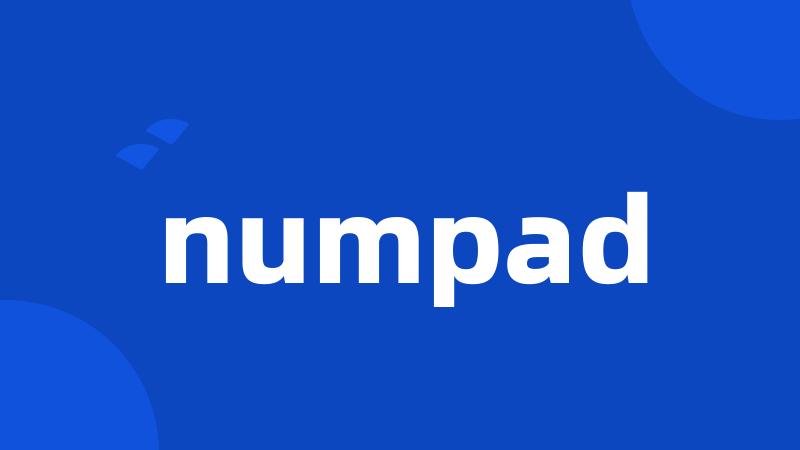 numpad