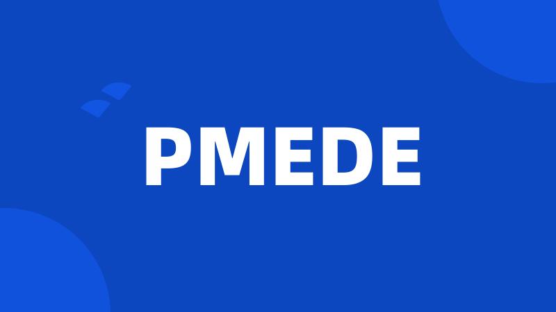 PMEDE