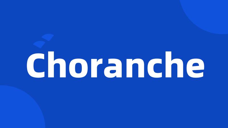 Choranche