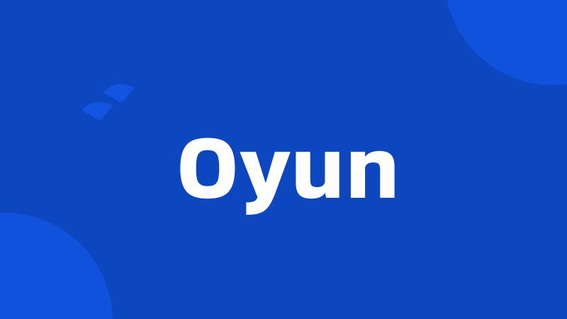 Oyun