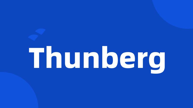 Thunberg