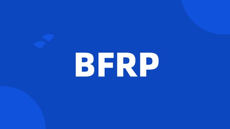 BFRP