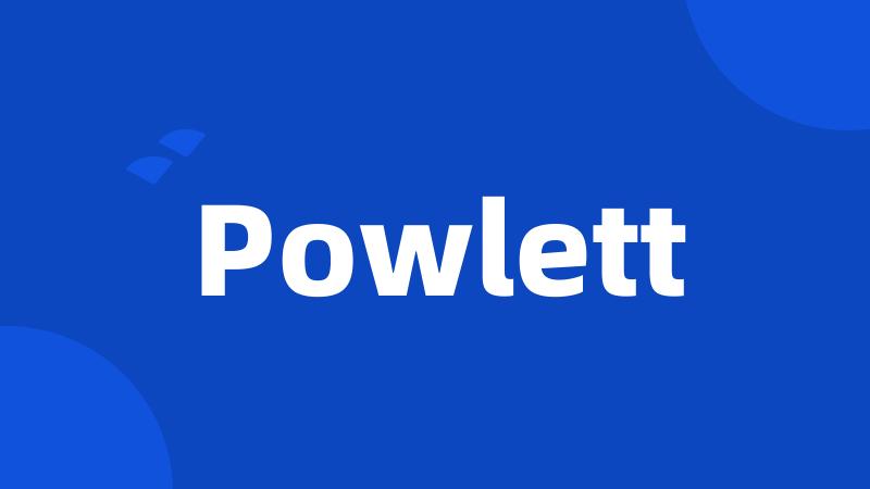 Powlett