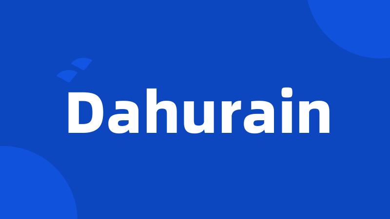 Dahurain