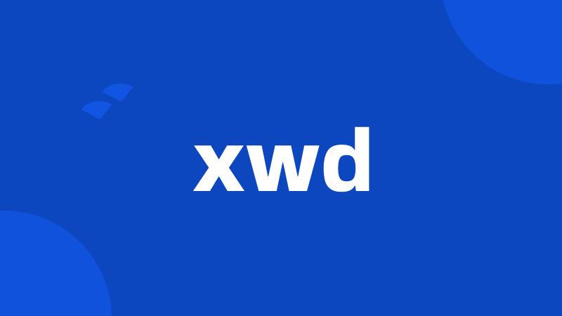 xwd