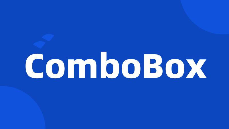 ComboBox